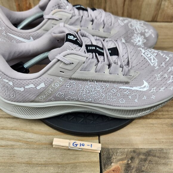 Mens Nike Air Zoom Pegasus 38 x NB Nathan Bell size 13 Athletic Running Shoes - Picture 10 of 10